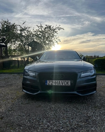 Audi A7 cena 90000 przebieg: 131100, rok produkcji 2013 z Lubawka małe 37